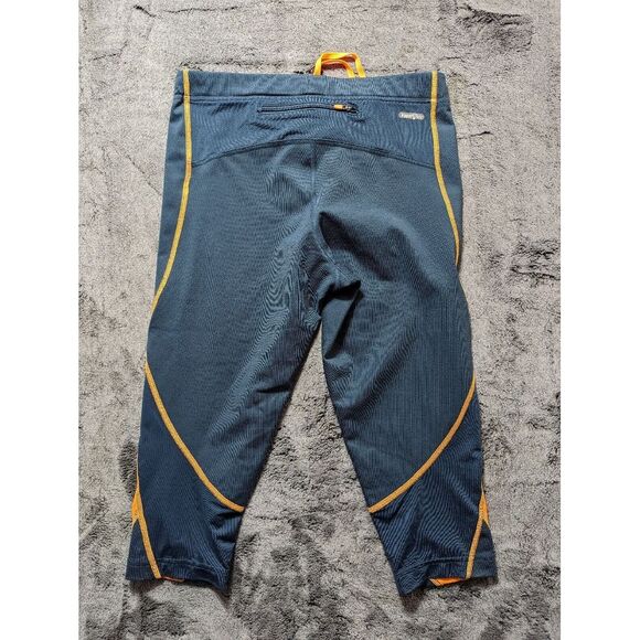 The North Face Capri Leggings Women's Size Medium Blue Drawstring - Picture 9 of 12